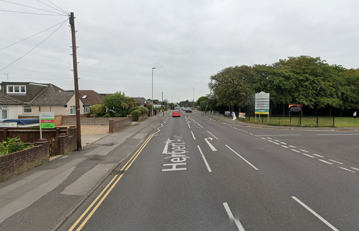 Car and ambulance service response vehicle collide in Poole News